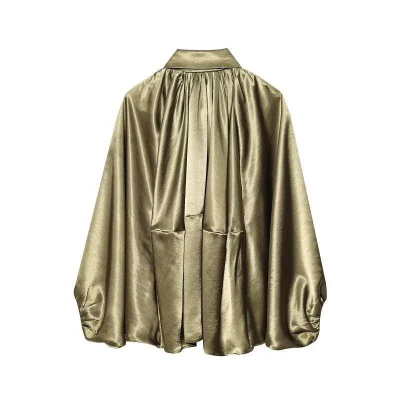 The Voluminous Fluid Bomber Jacket