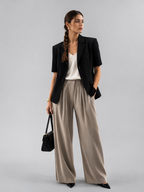 Heritage Short-Sleeve Blazer Jacket.