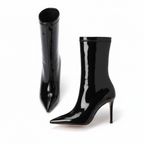 Ankle Boots Midnight Patent Stiletto
