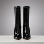 Ankle Boots Midnight Patent Stiletto