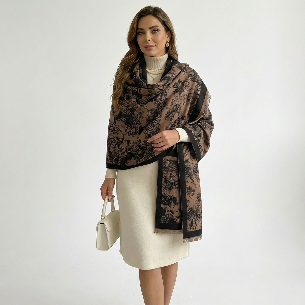 Toile Print Scarf
