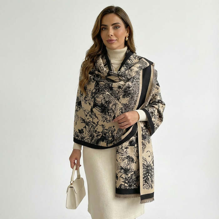 Toile Print Scarf
