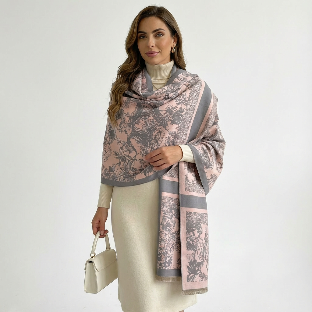 Toile Print Scarf