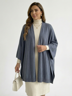100% Merino Wool Knit Cape