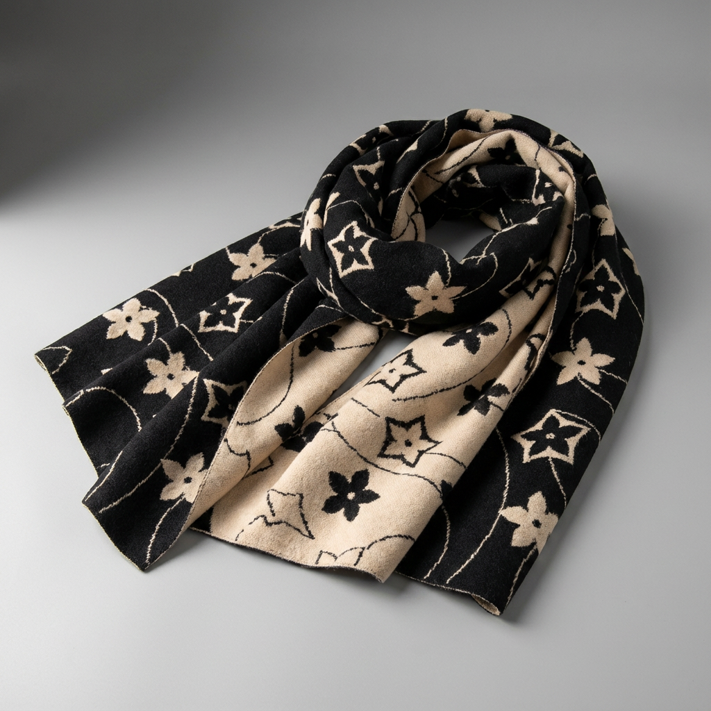 Reversible Woven Wrap Scarf