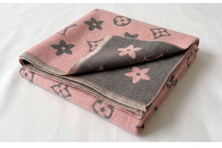 Reversible Woven Wrap Scarf