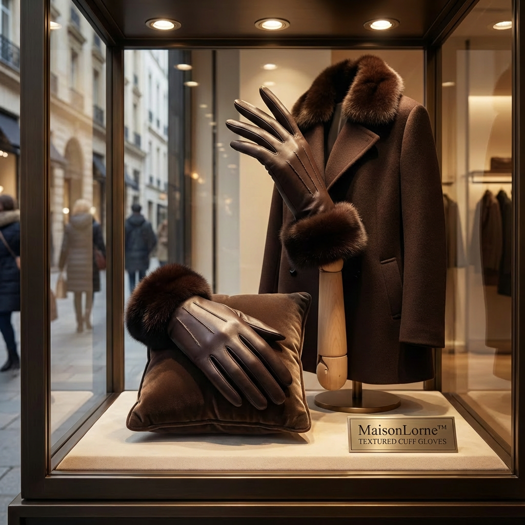 Textured Cuff Gloves