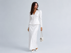 Tailored Blazer and High-Waist Maxi Skirt Co-ord